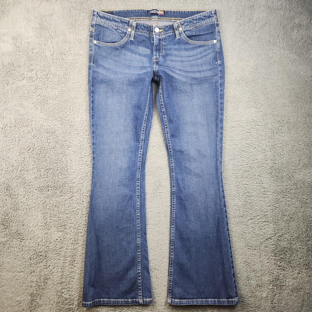 Levis Jeans Genuinely Crafted‎ Bootcut Denim Medium Wash Blue Denim Women's 15M